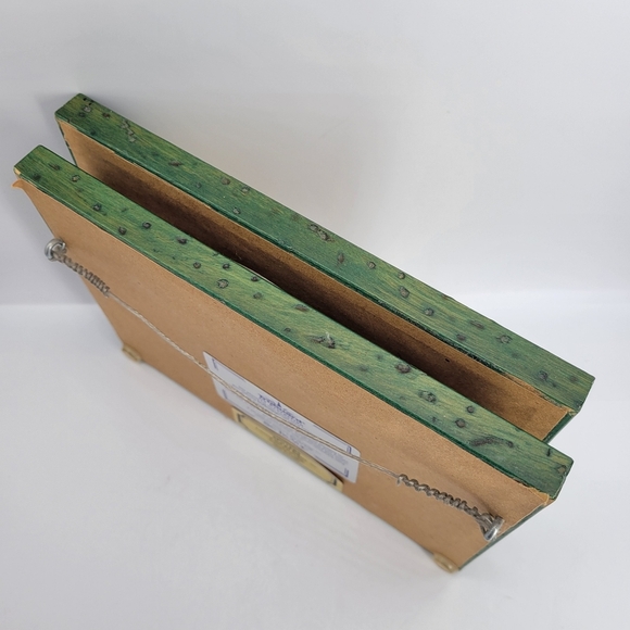 2 Frames by Spillers Framing and Art Gallery Green wood Lizard/Asian Bird Flower - Picture 3 of 10